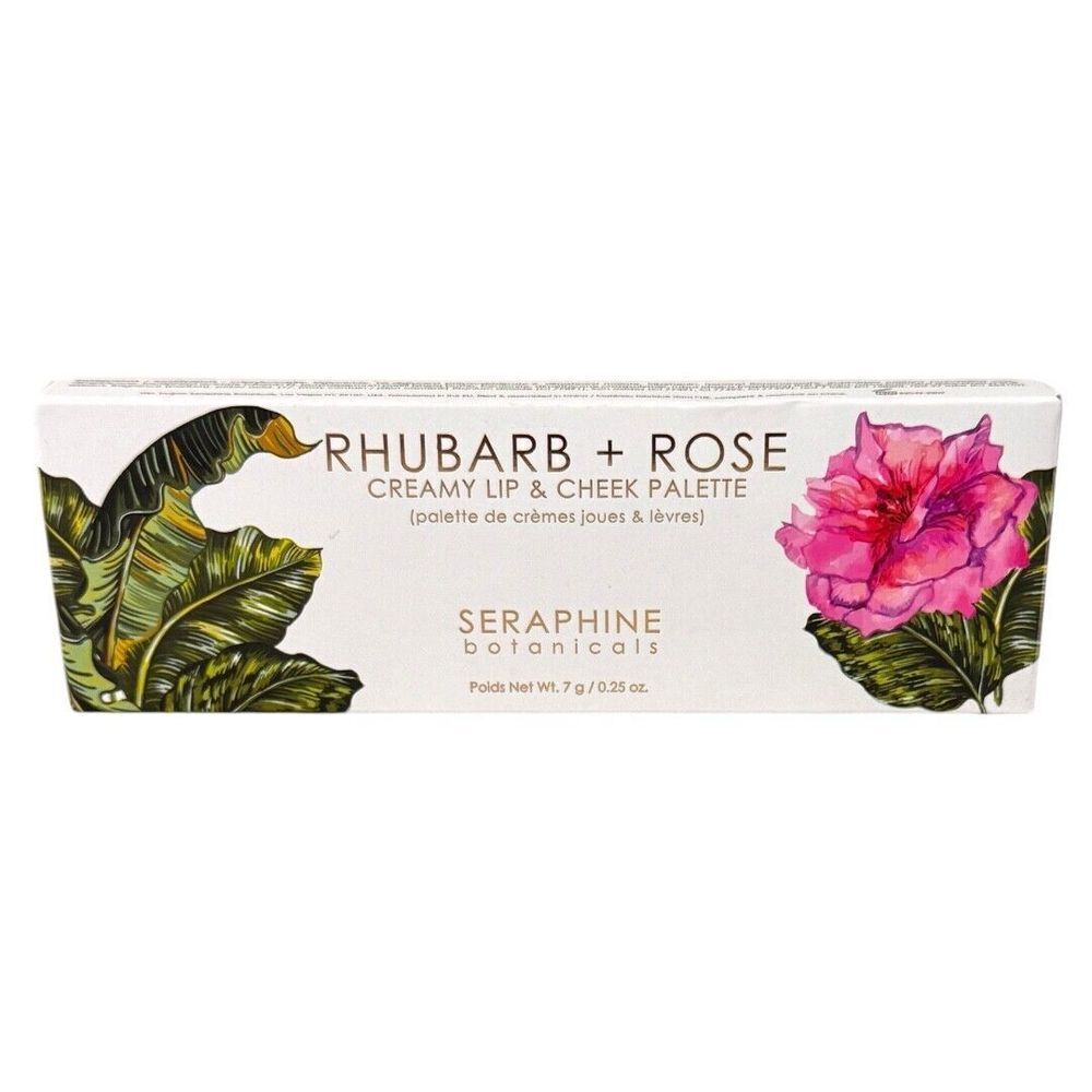 Seraphine‎ Botanicals Palette (Rhubarb&Rose) 7g/.25oz